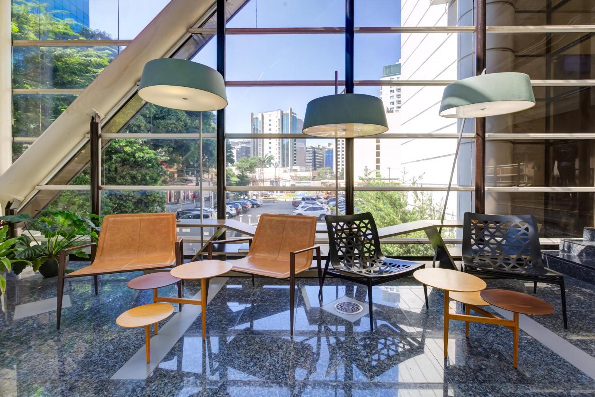 Radisson Sao Paulo Paulista Hotel Kültér fotó The interior of the library